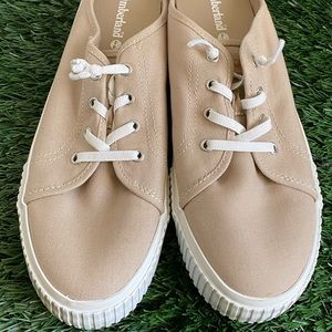 Timberland Skyla Bay Canvas Mule Beige Canvas
